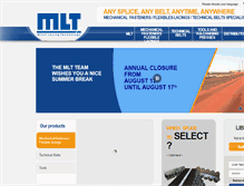 Tablet Screenshot of mlt-lacing.com